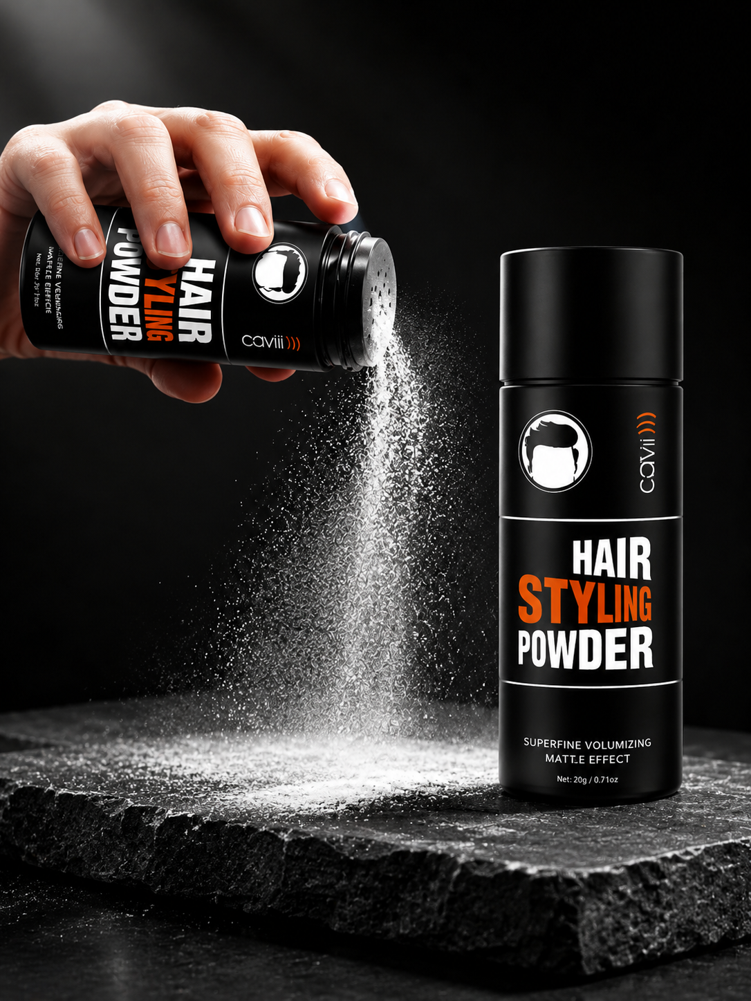 Cavi Hair Styling Powder – Superfine Volumizing Matte Effect
