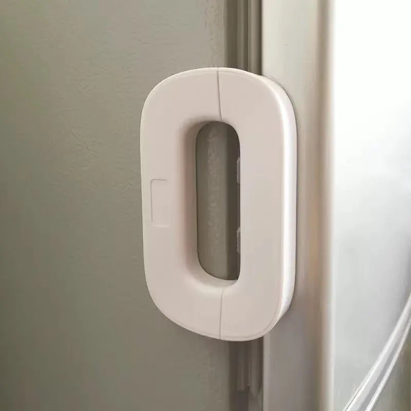 Fridge Door Lock – Child Safety Latch (No Drilling Required)