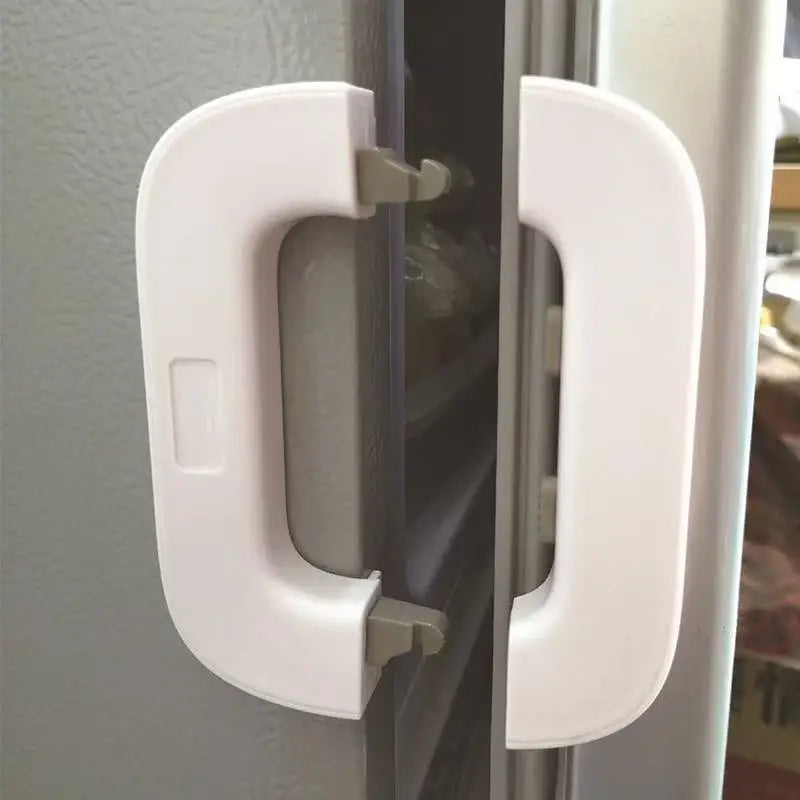 Fridge Door Lock – Child Safety Latch (No Drilling Required)